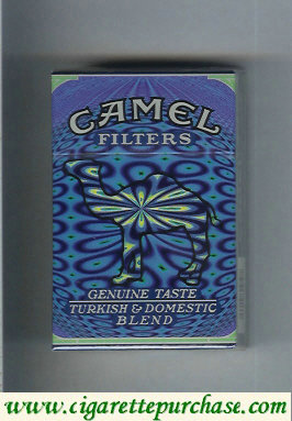 Camel Cigarettes Genuine Taste Turkish Domestic Blend Filters hard box